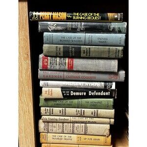 ERLE STANLEY GARDNER,  2nd EditionBook Lots, 14 Vintage Hardcover
